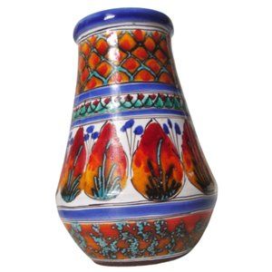 Hand-painted Sicily Italy Patterns Pottery Vase